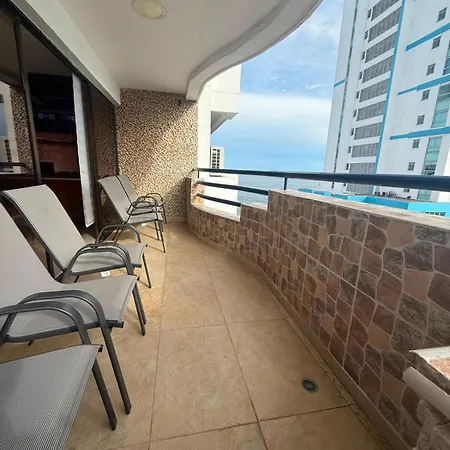 Apartamento Luxury Frente Al Mar Edificio Marina Del Rey Cartagena